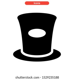 hat icon isolated sign symbol vector illustration - high quality black style vector icons
