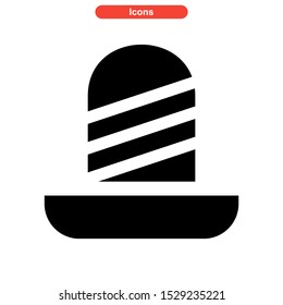 hat icon isolated sign symbol vector illustration - high quality black style vector icons
