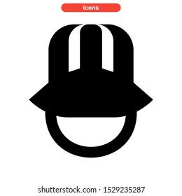 hat icon isolated sign symbol vector illustration - high quality black style vector icons
