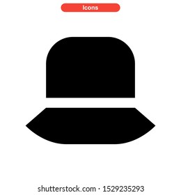 hat icon isolated sign symbol vector illustration - high quality black style vector icons
