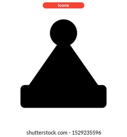 hat icon isolated sign symbol vector illustration - high quality black style vector icons
