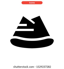 hat icon isolated sign symbol vector illustration - high quality black style vector icons

