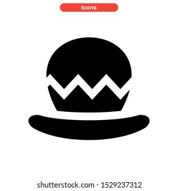 hat icon isolated sign symbol vector illustration - high quality black style vector icons
