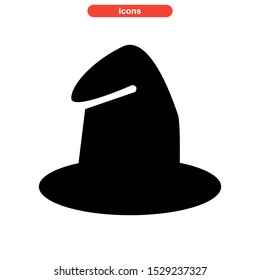 hat icon isolated sign symbol vector illustration - high quality black style vector icons
