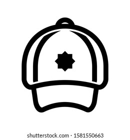 hat icon isolated sign symbol vector illustration - high quality black style vector icons
