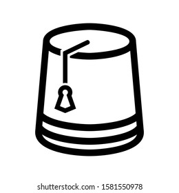 hat icon isolated sign symbol vector illustration - high quality black style vector icons
