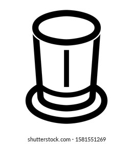 hat icon isolated sign symbol vector illustration - high quality black style vector icons
