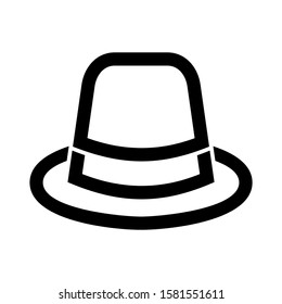 hat icon isolated sign symbol vector illustration - high quality black style vector icons

