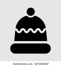 hat icon isolated vector illustration
