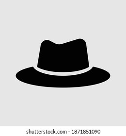 hat icon isolated vector illustration