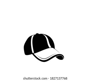 Hat icon logo design template