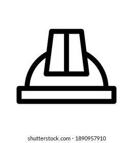 hat icon or logo isolated sign symbol vector illustration - high quality black style vector icons
