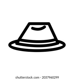 hat icon or logo isolated sign symbol vector illustration - high quality black style vector icons
