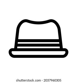 hat icon or logo isolated sign symbol vector illustration - high quality black style vector icons
