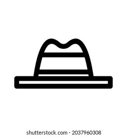 hat icon or logo isolated sign symbol vector illustration - high quality black style vector icons
