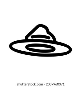 hat icon or logo isolated sign symbol vector illustration - high quality black style vector icons
