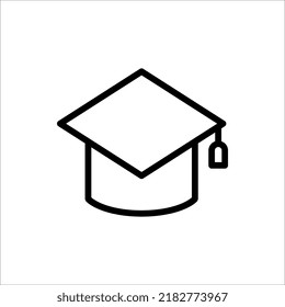 hat icon or logo isolated sign symbol vector illustration