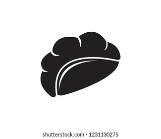 Hat icon logo vector