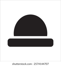 hat icon on a white background