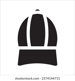 hat icon on a white background