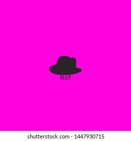 hat icon sign signifier vector