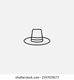 Hat icon sign vector,Symbol, logo illustration for web and mobile