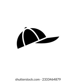 hat icon simple design in white background