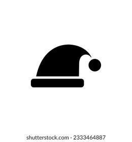 Icono de sombrero diseño simple en fondo blanco