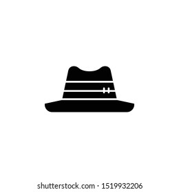 Hat icon. Simple glyph, flat vector of autumn icons for ui and ux, website or mobile application