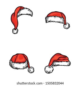 a hat icon for sinterclause when christmas come