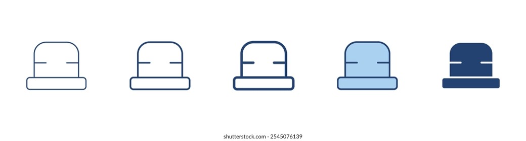 Hat icon Symbol set collection