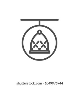 hat icon vector