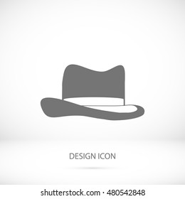 Hat icon, vector best flat icon, EPS