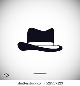 Hat icon, vector best flat icon, EPS