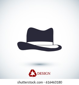 Hat icon, vector best flat icon, EPS