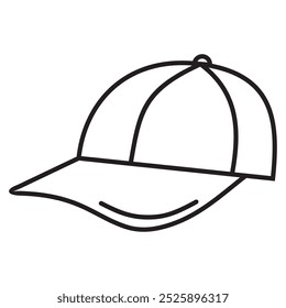 hat icon vector design. baseball cap icon