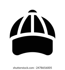 hat icon. vector glyph icon for your website, mobile, presentation, and logo design.