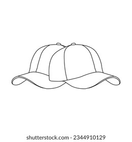 Hat icon vector illustration logo design.