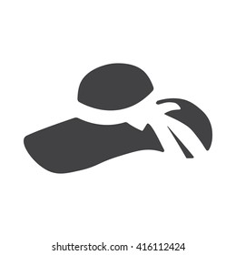 Hat Icon Vector Illustration on the white background.