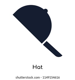 Hat icon vector isolated on white background for your web and mobile app design, Hat logo concept