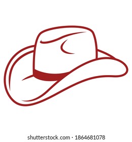 Hat Icon, Vector, Silhouette symbol design