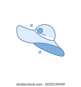 Hat Icon vector stock illustration