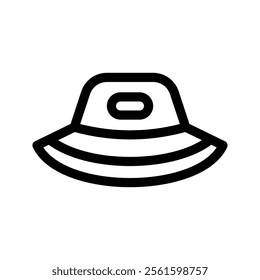 Hat Icon Vector Symbol Design Illustration