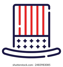 Hat icon for web, app, infographic, etc