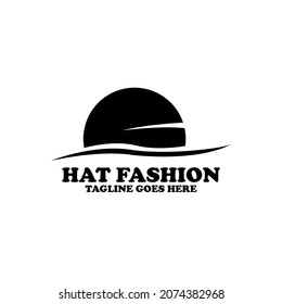 hat illustration design logo vector