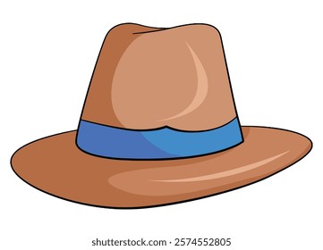 Hat isolated on white background