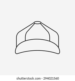 hat line icon
