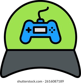 Hat Line Vector Icon Design