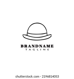 logotipo lindo icono diseño de plantilla negro aislado gráfico vectorial