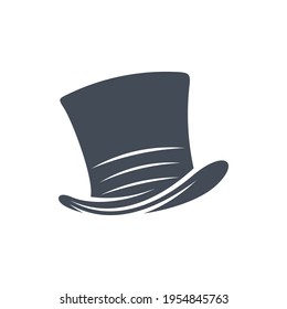 Hat logo design vector illustration, Creative Hat logo design concept template, symbols icons